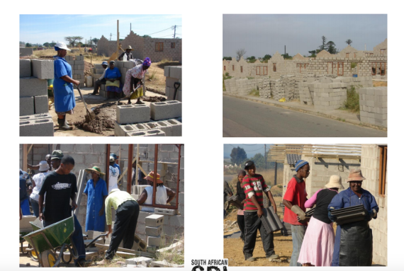 Community-Based Implementation at Alliance's Namibia Stop 8 Housing Project in eThekwini Municipality