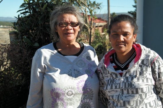 Dolly Cedras (left) and Leana Ceasar (right)